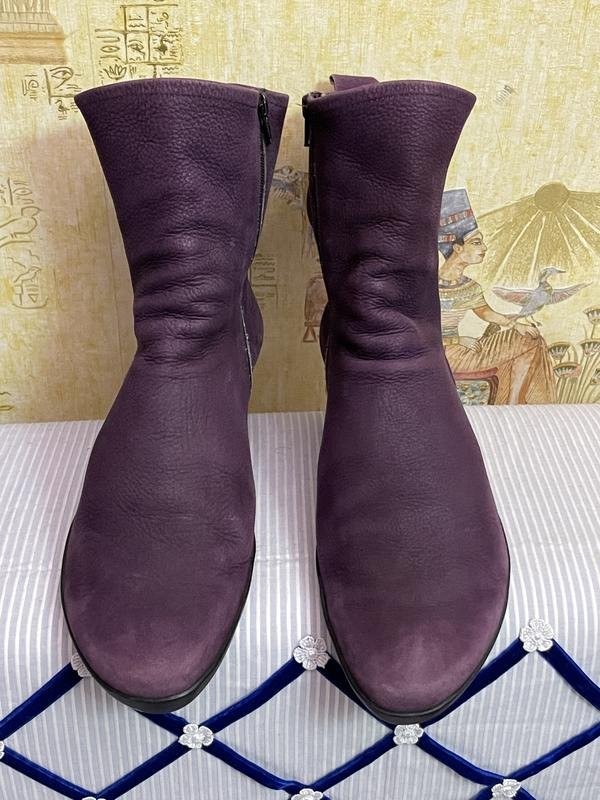 women ark boots purple suede 39