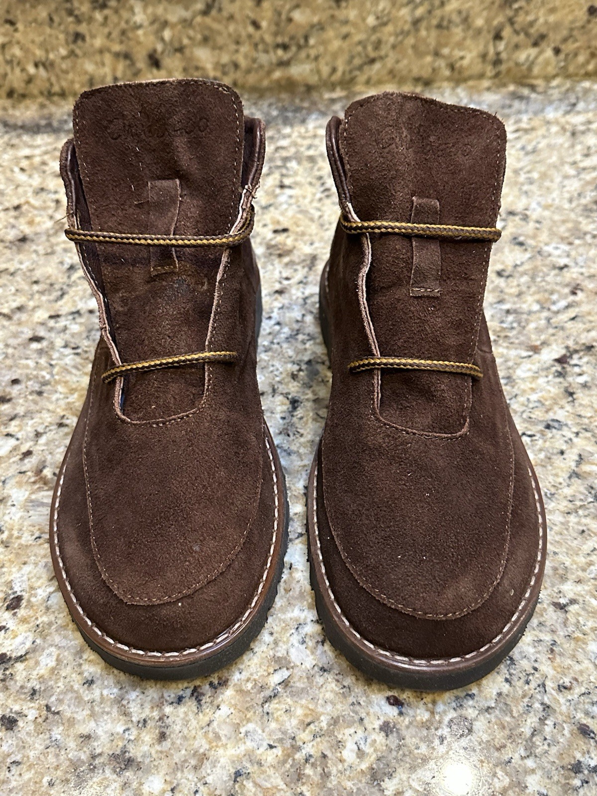 CHUBASCO Mexico Tobacco Color Suede Leather Boot Mens 4 Womens 6 NEW
