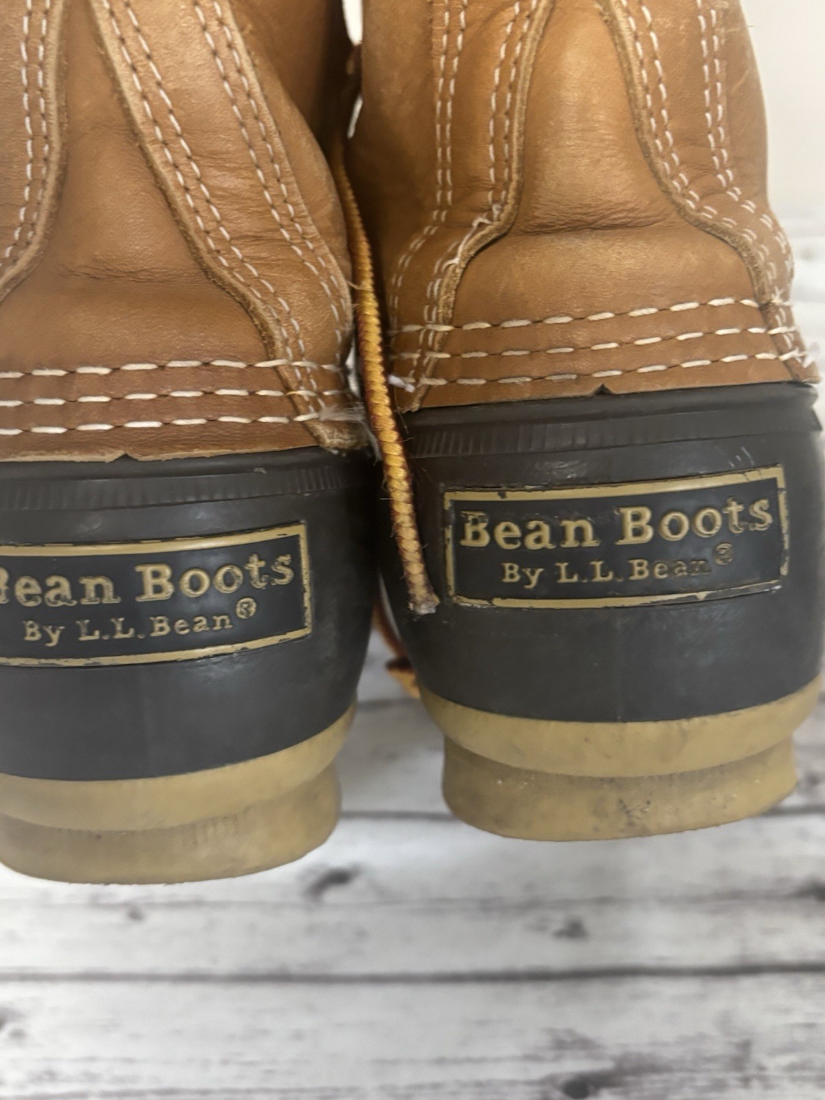 L.L. Bean Classic Bean Boot Women’s Size 8/8.5 Brown Maine Worn In