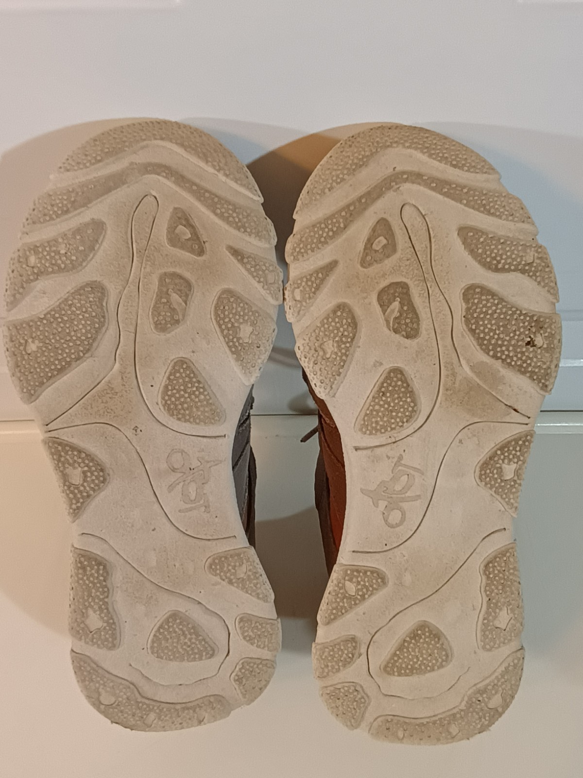 Otbt Unison Lace Up Taupe Synthetic Leather / Fabric Comfort Shoes sz 6.5