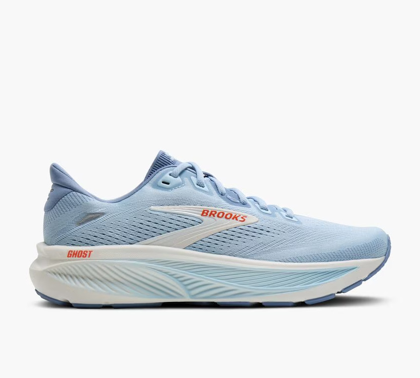 BROOKS Women’s Ghost 18 Running Shoes Nantucket/Tigerlily/Coconut New