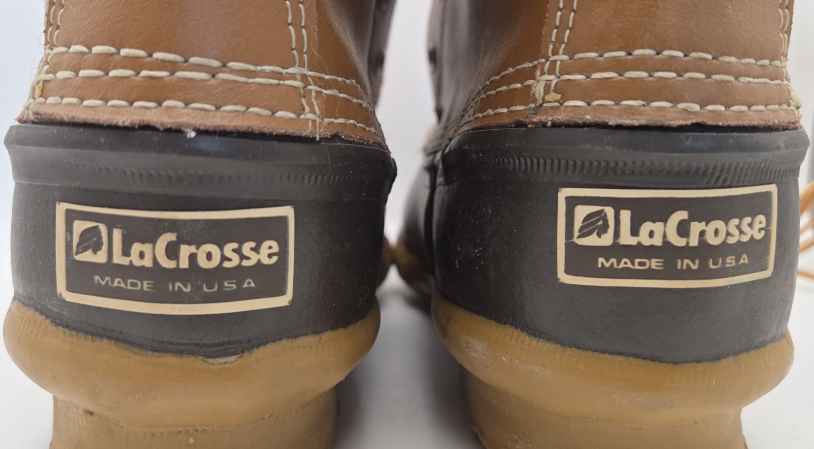 Lacrosse Brown Leather Thinsulate Liner Boots Womens Size 6 M USA With Tags