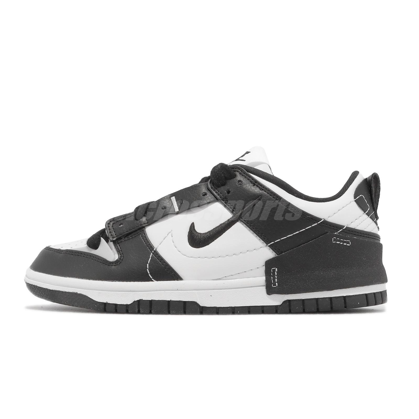 Nike Wmns Dunk Low Disrupt 2 Panda Black White Casual Lifestyle Shoes DV4024-002