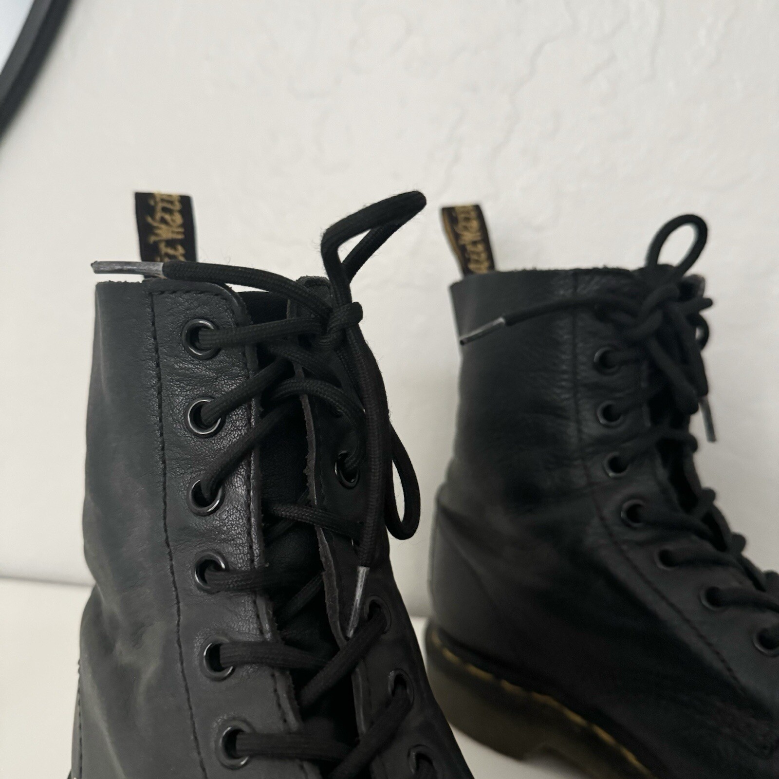Dr. Martens Pascal 1460 Soft Leather Boots, Women’s Size 8
