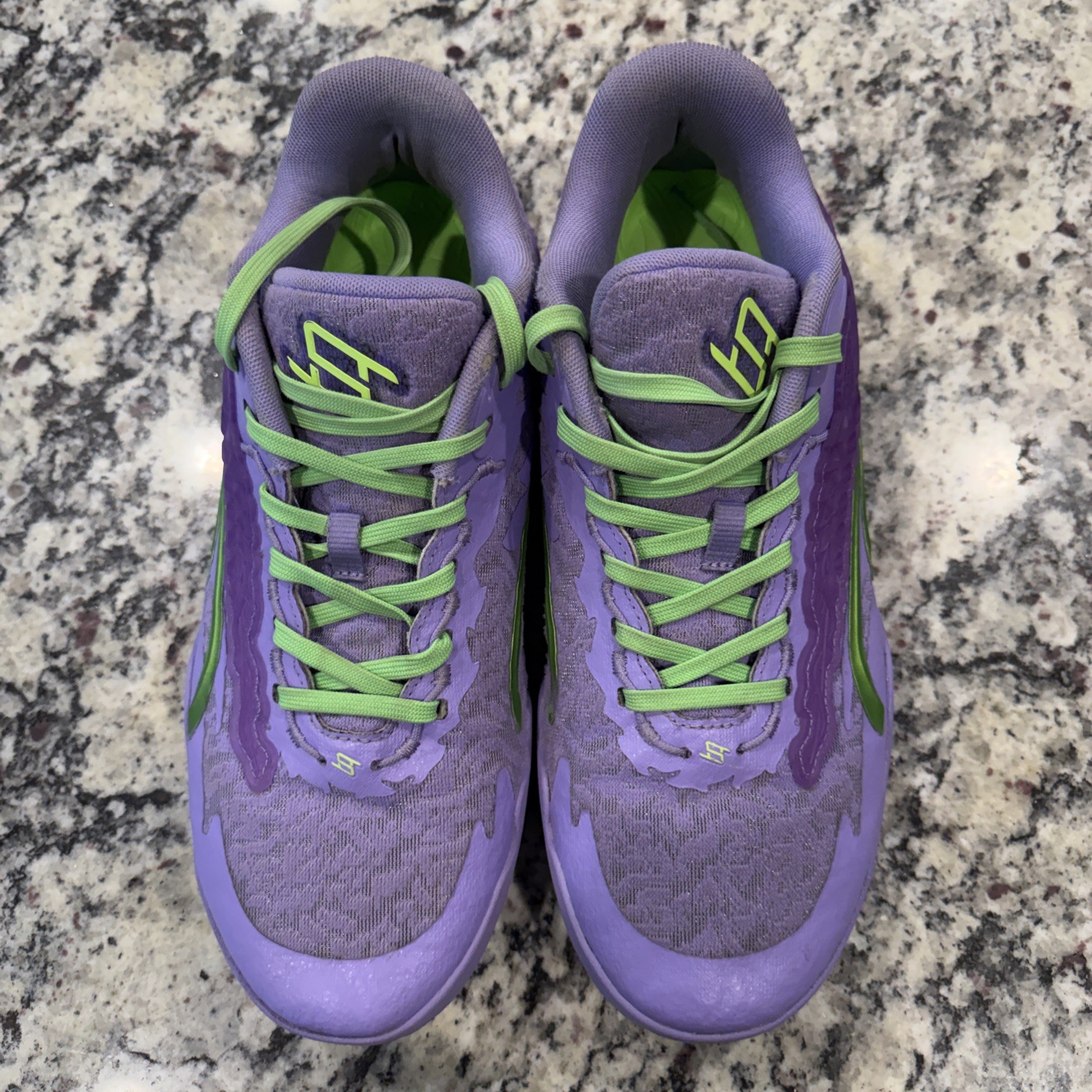 PUMA Stewie X 3 Lace Em Up Basketball Womens 13.5 Purple Sneakers 311346-01