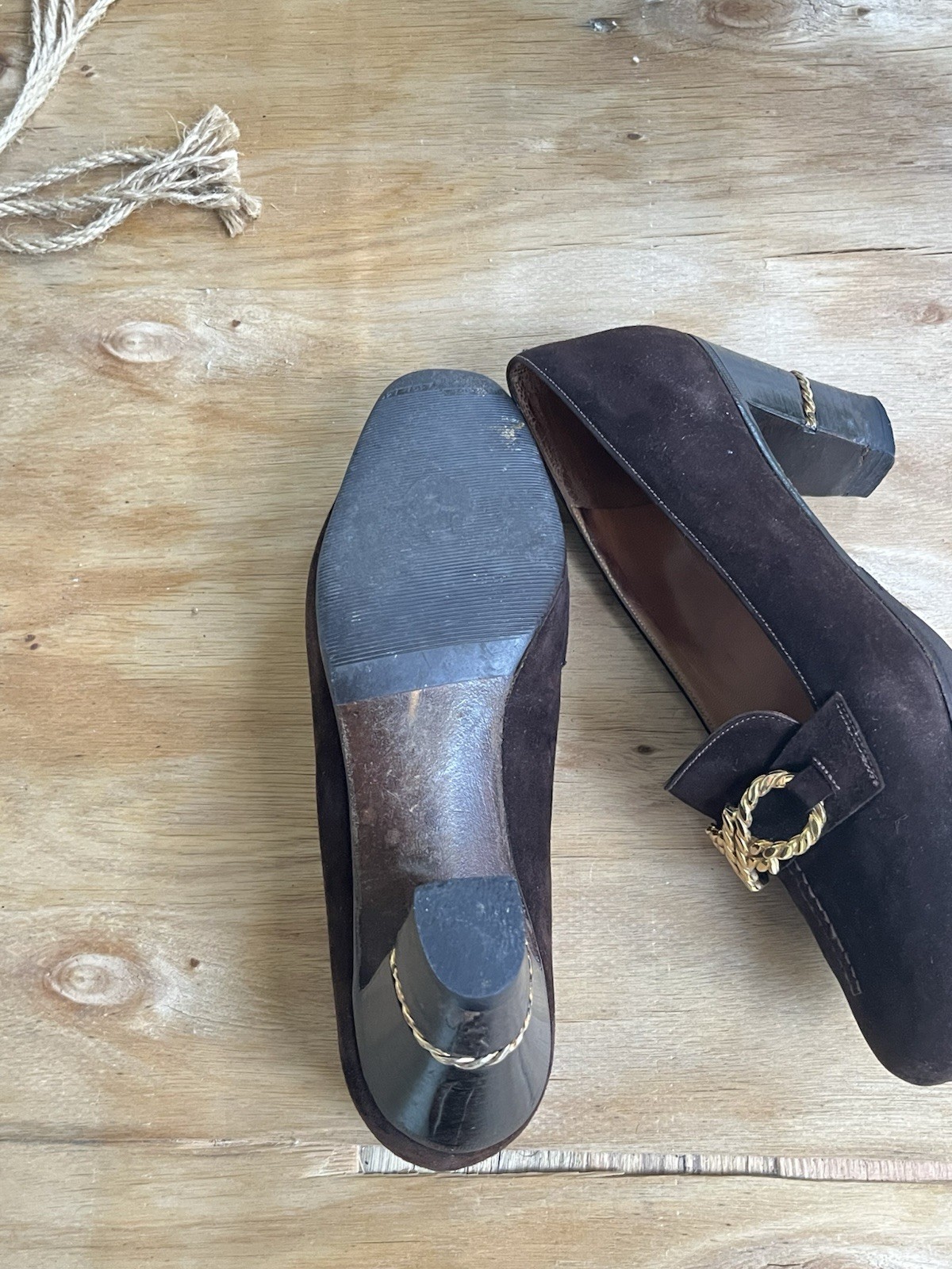 Celine vintage loafer pumps brown | size 36