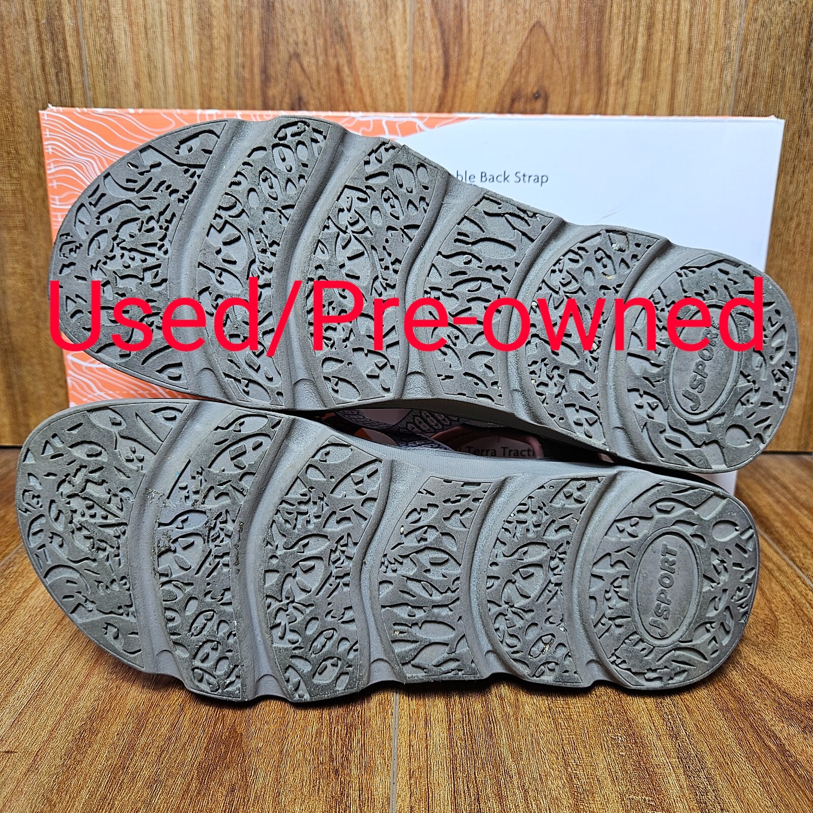 JSPORT Women’s Kaia Sports Straps Sandal ~ Pink/Gray ~ Various Sizes