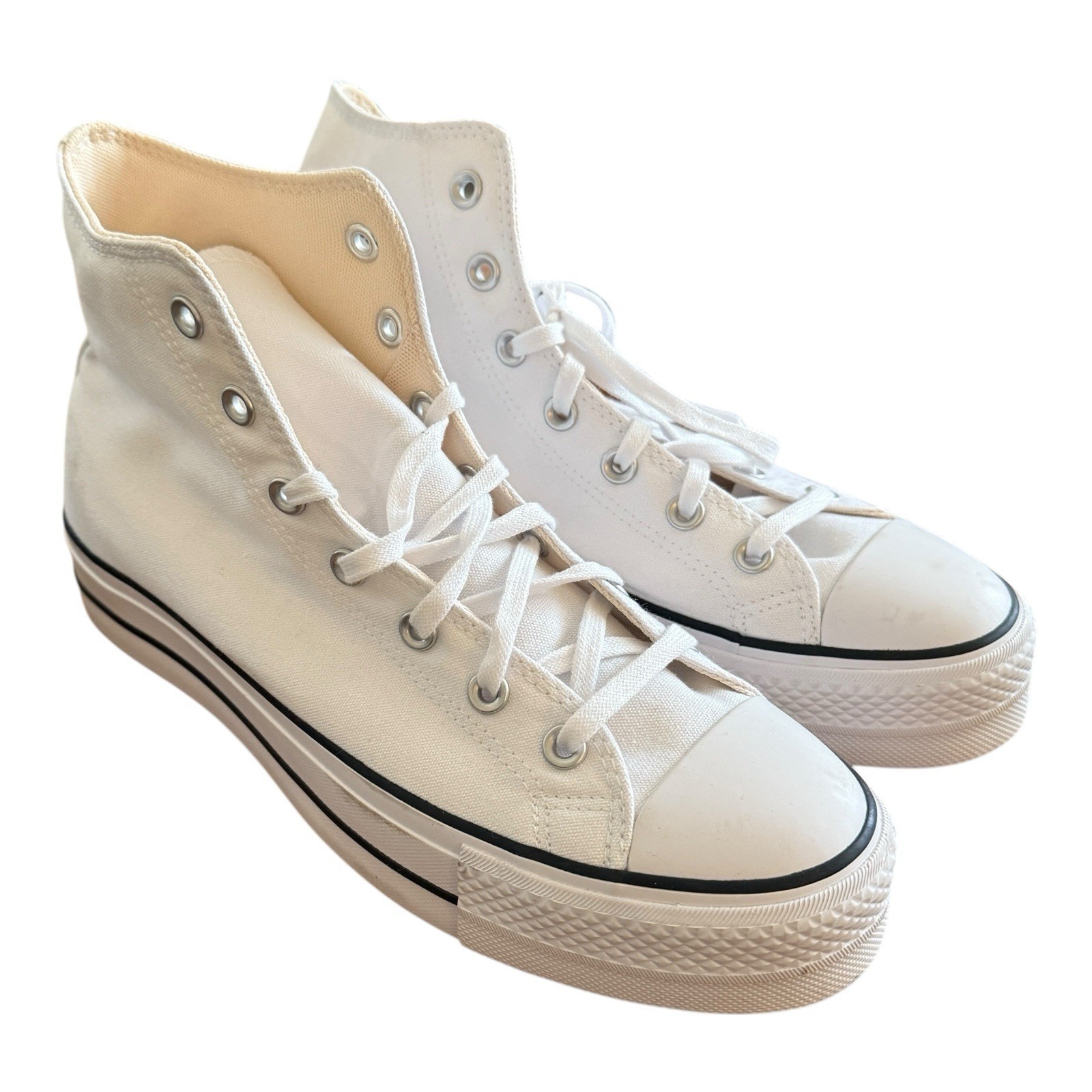 Converse Sneakers Womens Sz 10.5 Chuck Taylor All Star Lift High Canvas 560846C
