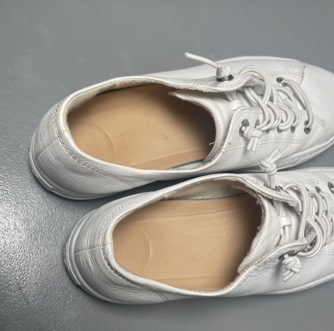 Paul Green Hadley White Sneaker Shoes Made in Austria – Size US 11 /UK 8.5