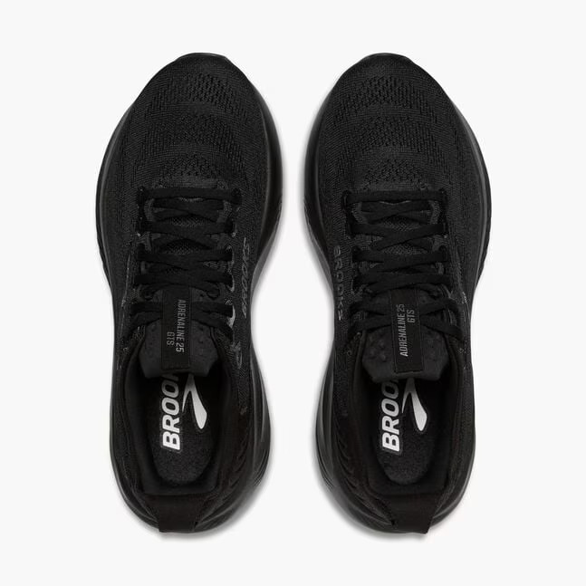Brooks Women’s Adrenaline GTS 25, 020 – Black/Black/Ebony, NEW!!
