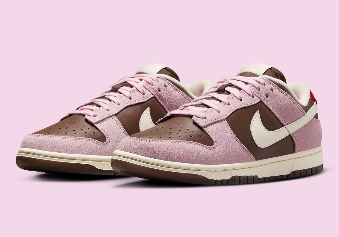 Women’s Nike Dunk Low Neapolitan Cacao Wow Pale Ivory Pink Nby HM0987-200 sz 11