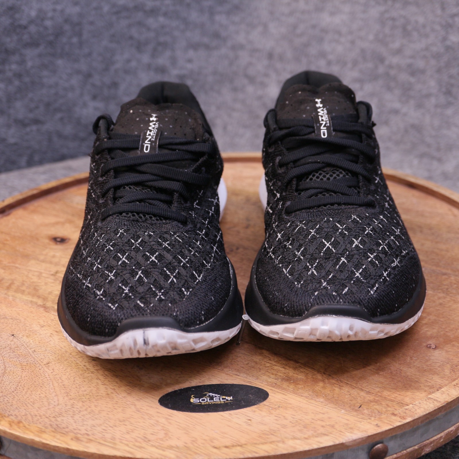 Under Armour Flow Velociti Wind 2 Women’s Size 9 3024911-003 Black Running Shoes