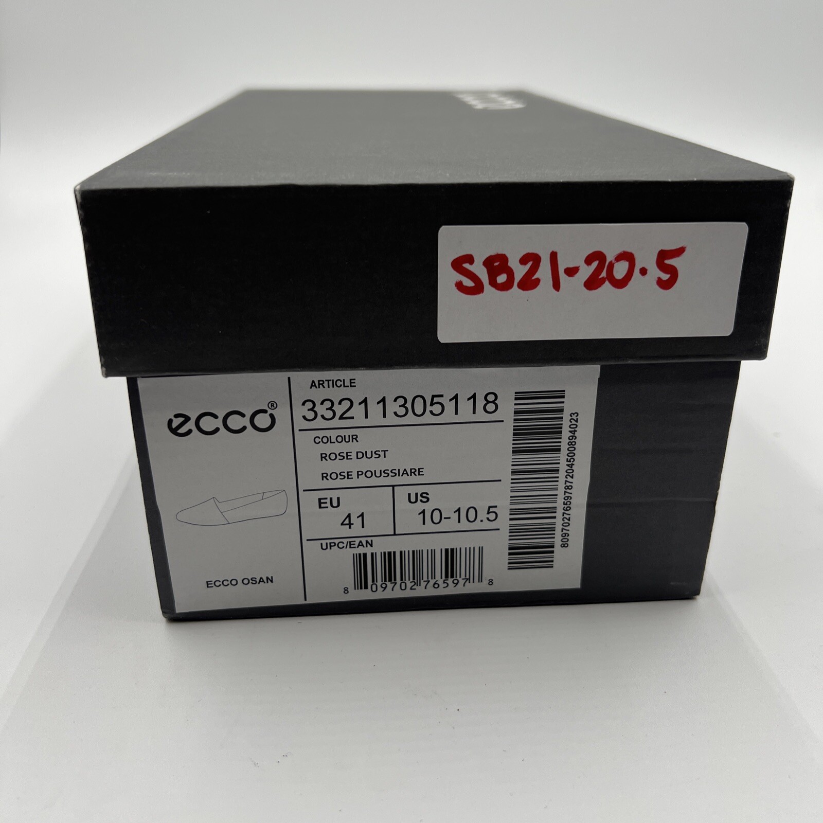 ECCO Touch Ballerina Enchant Incise Flat Shoes Women’s US 10-10.5 EU 41 NIB