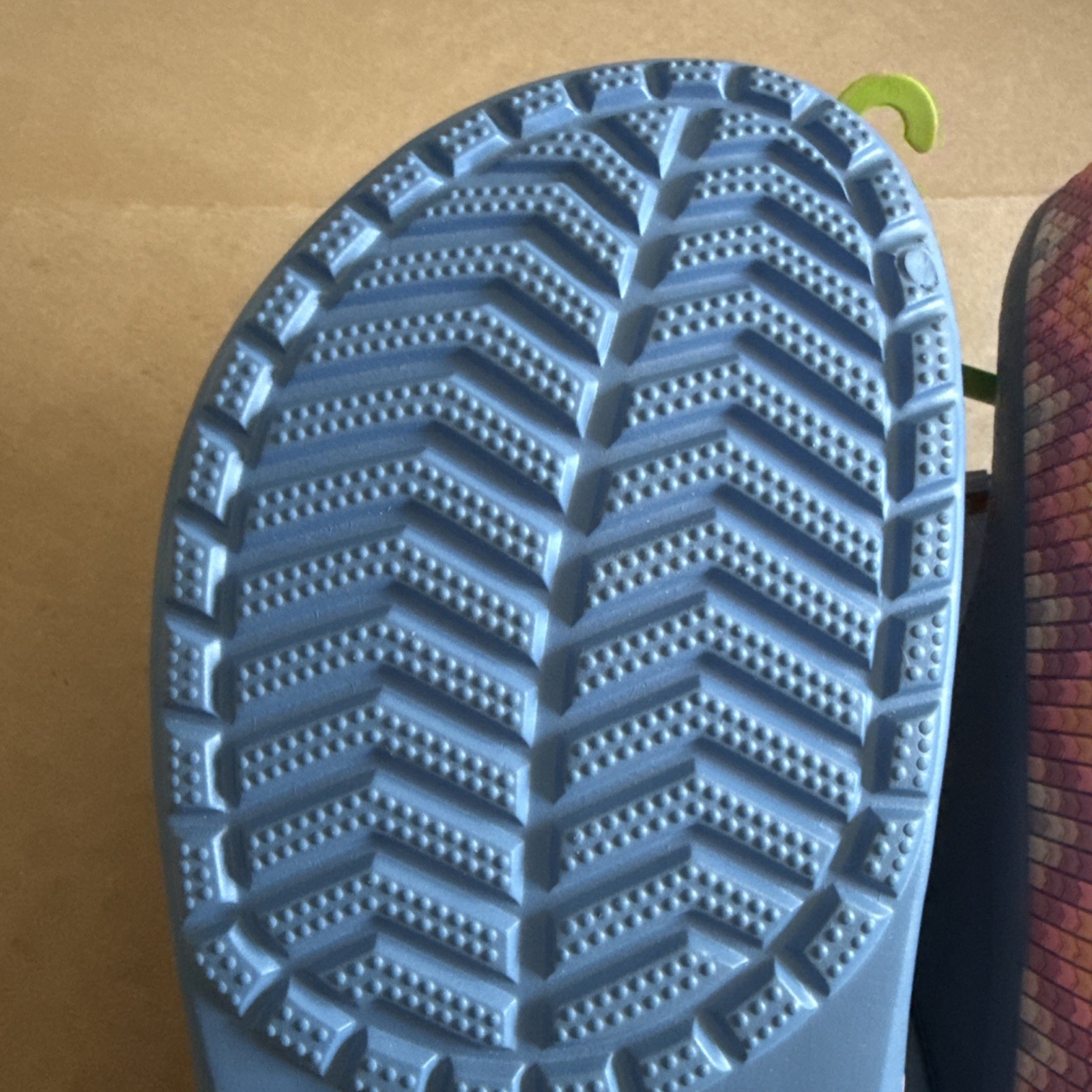 CROCS Baya Band Blue Multicolored Midsole M12 W14 – New