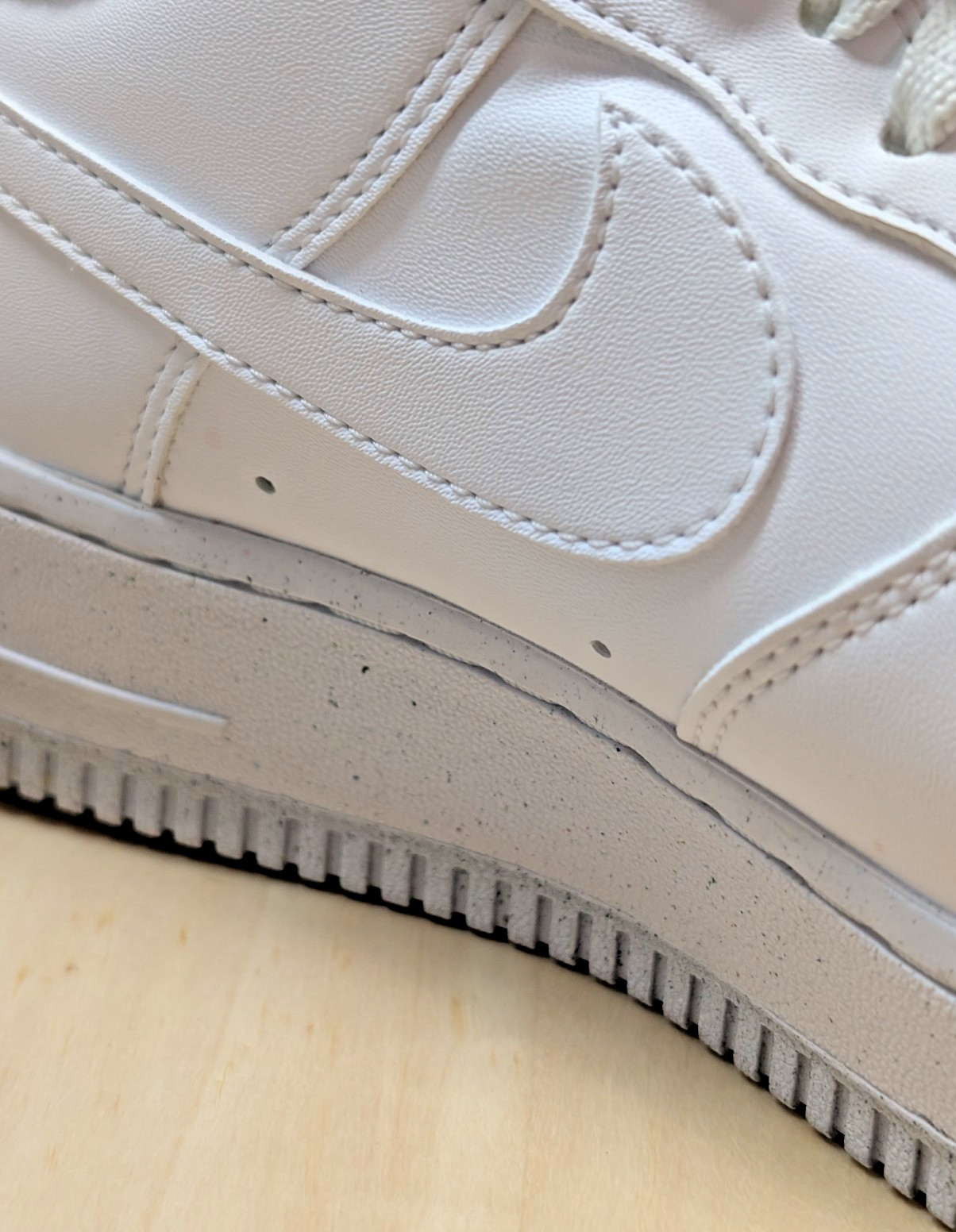 Nike Women’s Air Force 1 Low Next Nature DC9486-101 White Metallic Grey – Sz 9