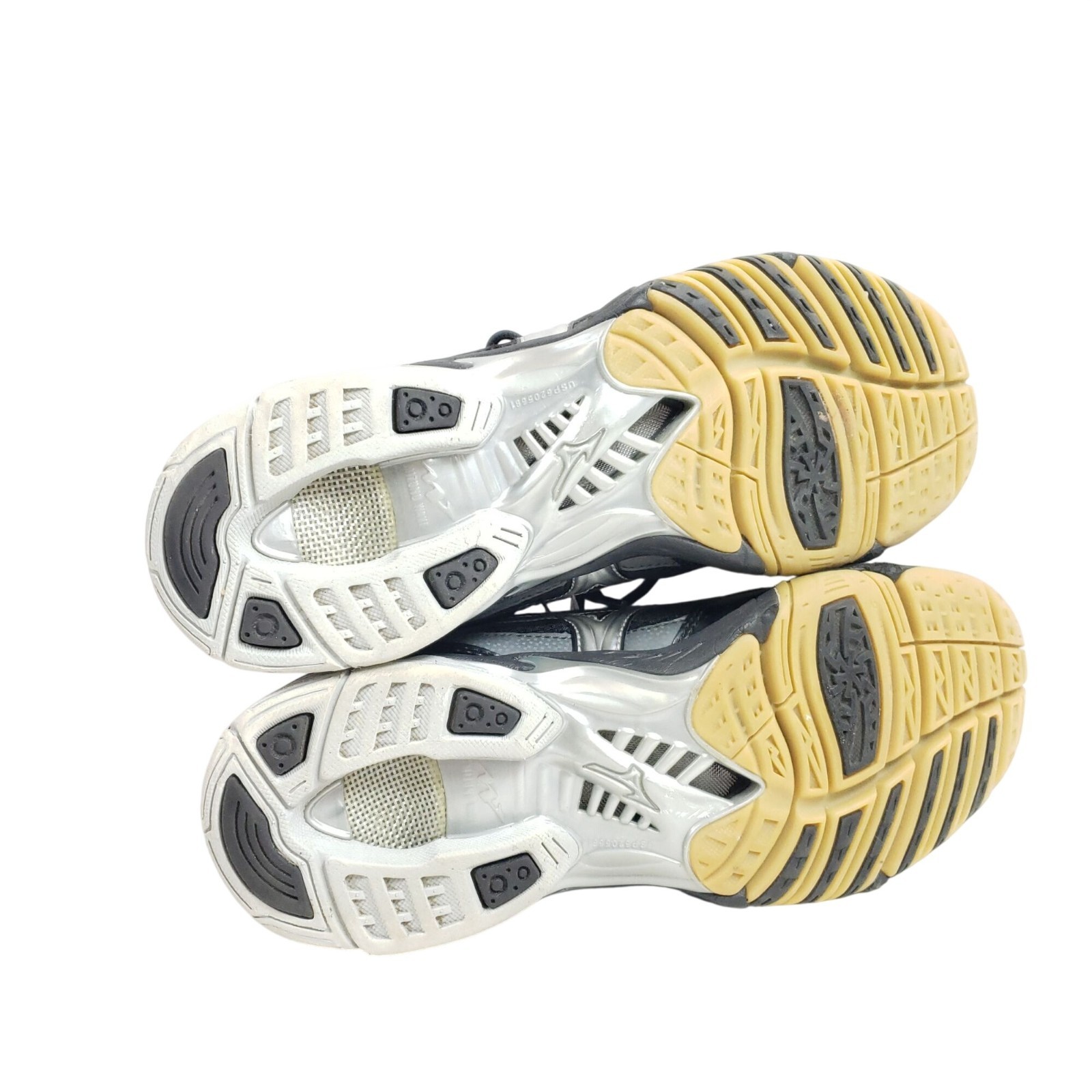 Mizuno Wave Bolt 3 Womens Size 9.5 Volleyball Shoes Black/Silver