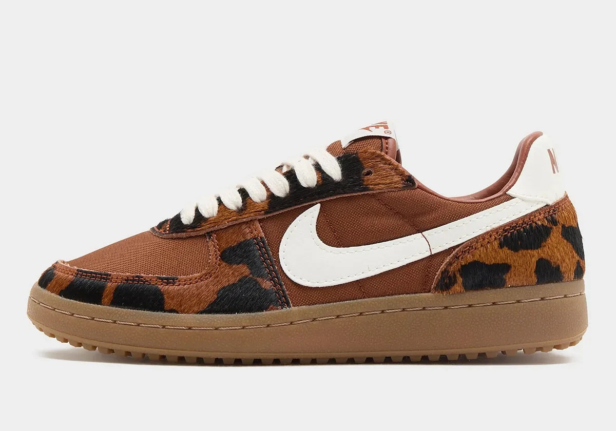 Size 10.5 – Nike Field General 82 Cinnamon Cow Print W