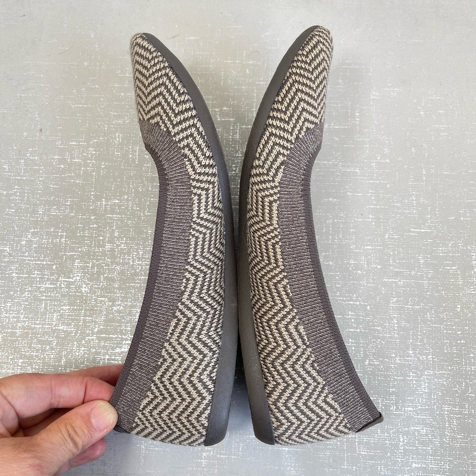 Allbirds Tree Breezers Ballet Flats Women’s 6.5 Knit Upper Comfort Shoes Loafers