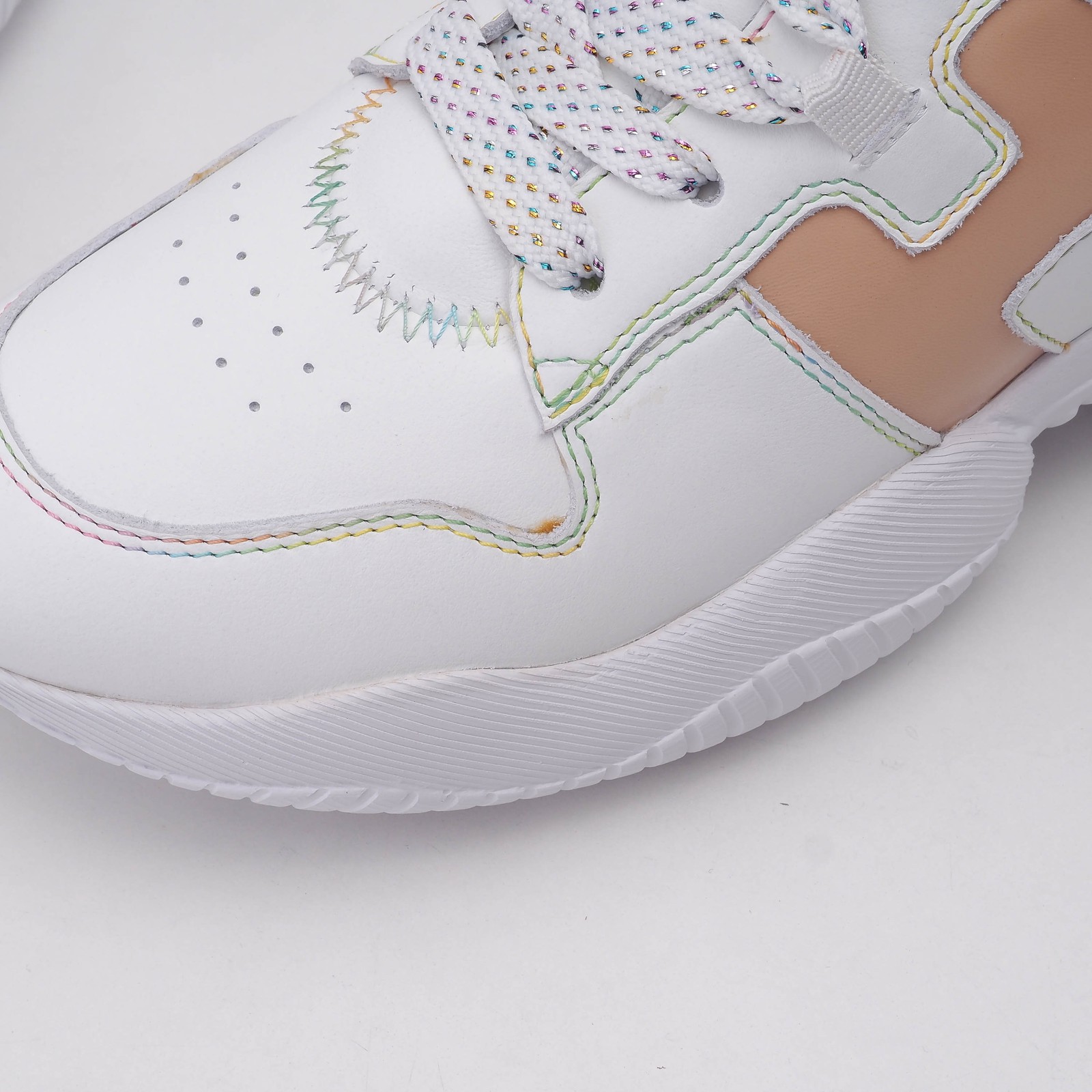 Hogan sneakers white leather size 37 women’s shoes interaction H568 Al.Filo Sfum