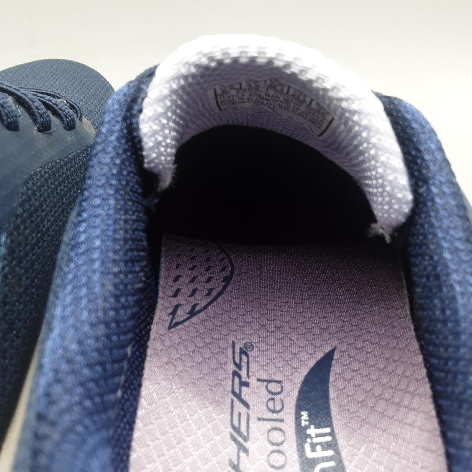 Skechers Go Walk Arch Fit Elinda Sneakers Women’s 6.5M Blue Navy Lavender A103