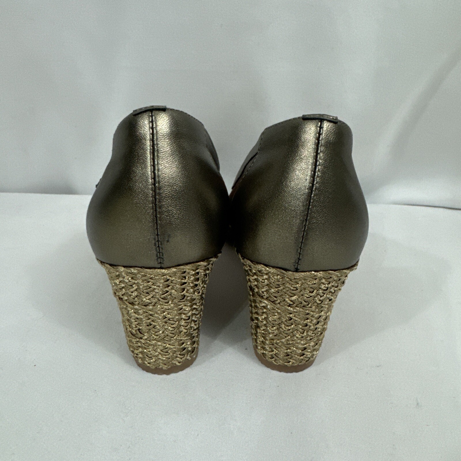 La Badia Firenze Women’s Bronze Shoes 37 1/2 Made in Italy