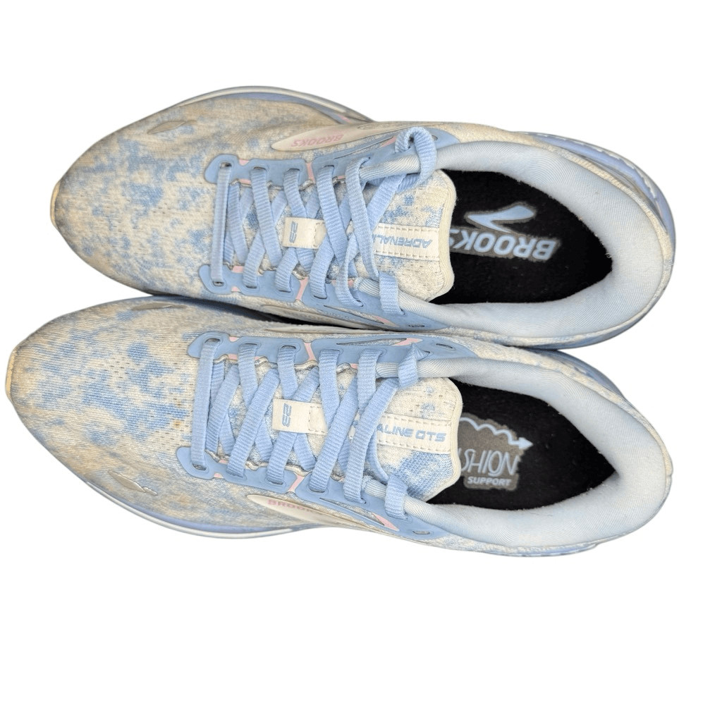 Brooks Womens Adrenaline GTS 23 1203811B493 Blue Running Shoes Sneakers Size 9