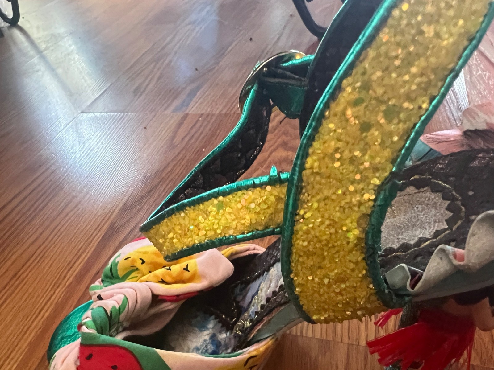 Irregular Choice EU37 Hula Girl, Hono Lulu Red Hula Skirt Aloha Hula Collection