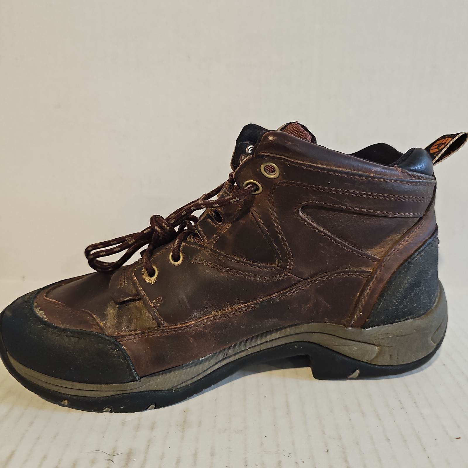 Ariat ATS Womens Size 8.5 B Terrain Hiking Endurance Brown Boots 10004134