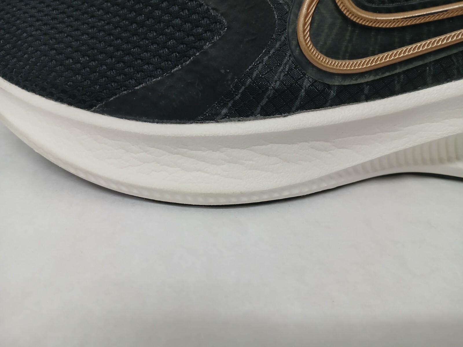 Nike Womens Downshifter 11 Running Shoes CW3413-002 Black Copper Coin Sail Sz 10
