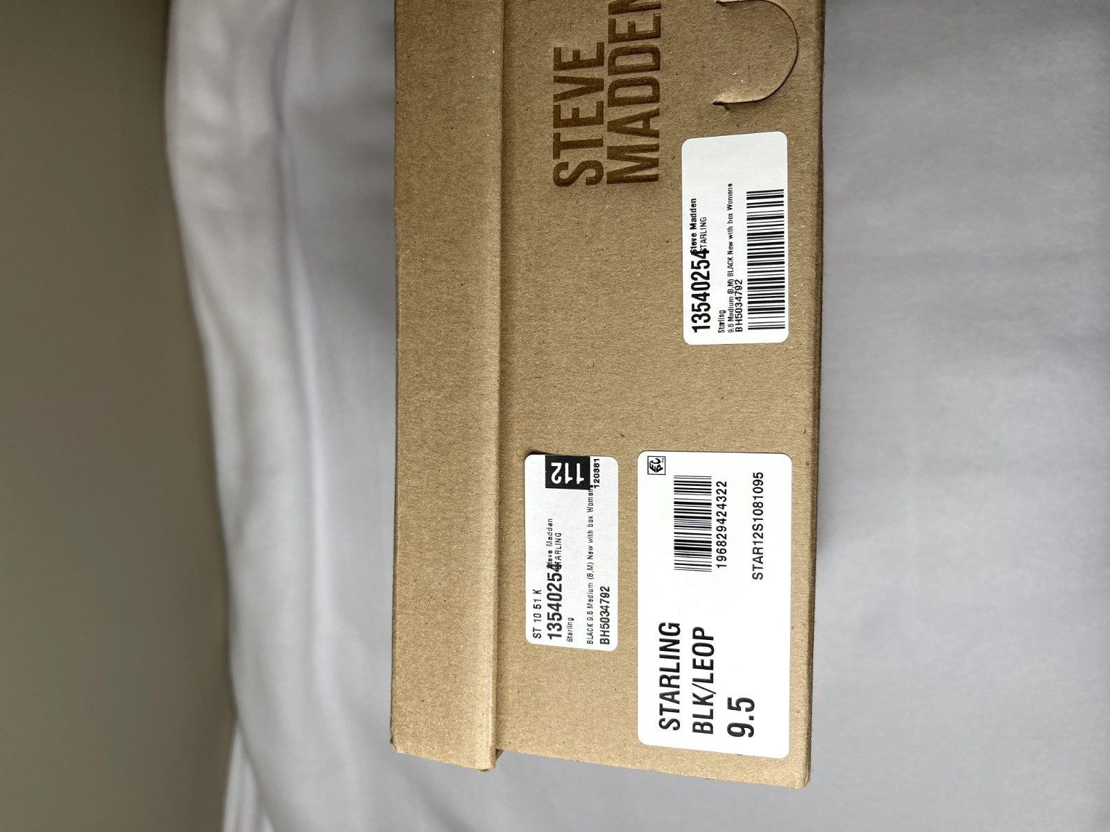 Steve Madden Women’s Starling Casual and Fashion Sneakers 9.5 Medium (B,M)