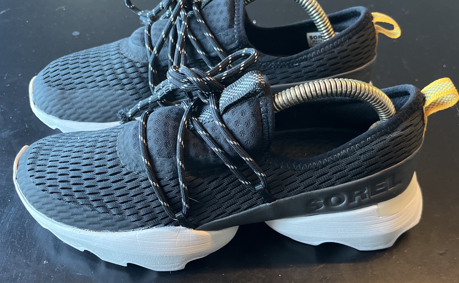 Sorel Black Sneaker Shoes Size 6.5 Wmn’s NL4694-010 Activewear Casual