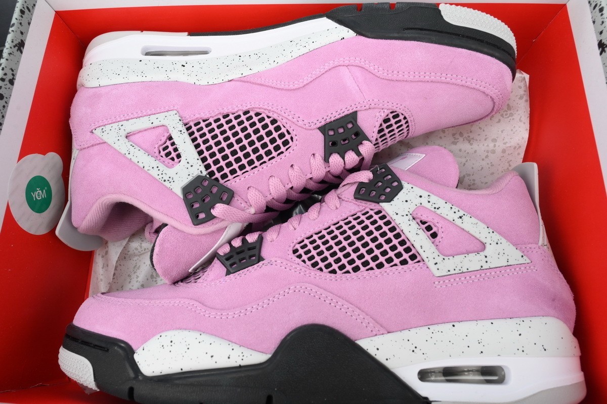 Jordan 4 «Orchid» Mid Top Retro Women’s and Men’s Basketball Shoes