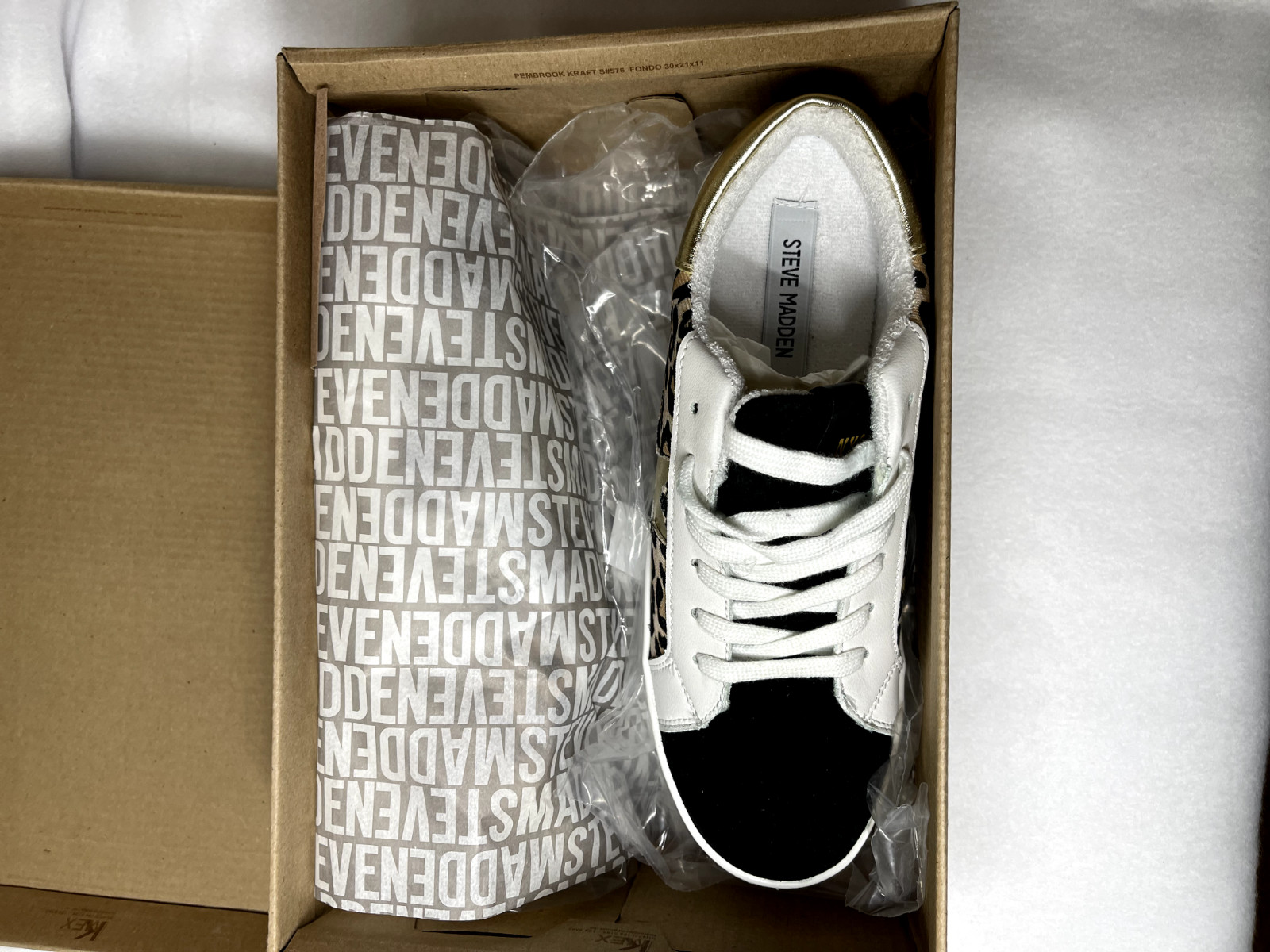 Steve Madden Women’s Starling Casual and Fashion Sneakers 9.5 Medium (B,M)