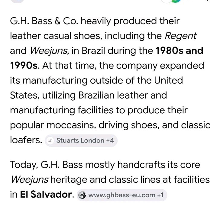 GH Bass Weejuns 7W Katherine II Penny Loafers Black Leather Shoes made Brazil