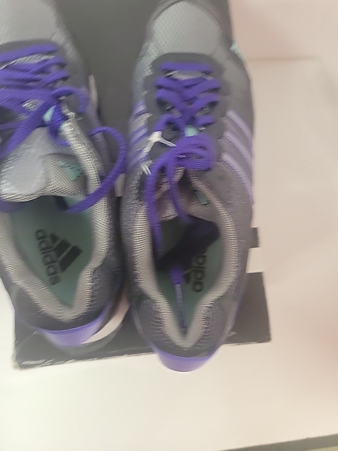Adidas Thrasher 1.1 7.5 Womens Grey Purple