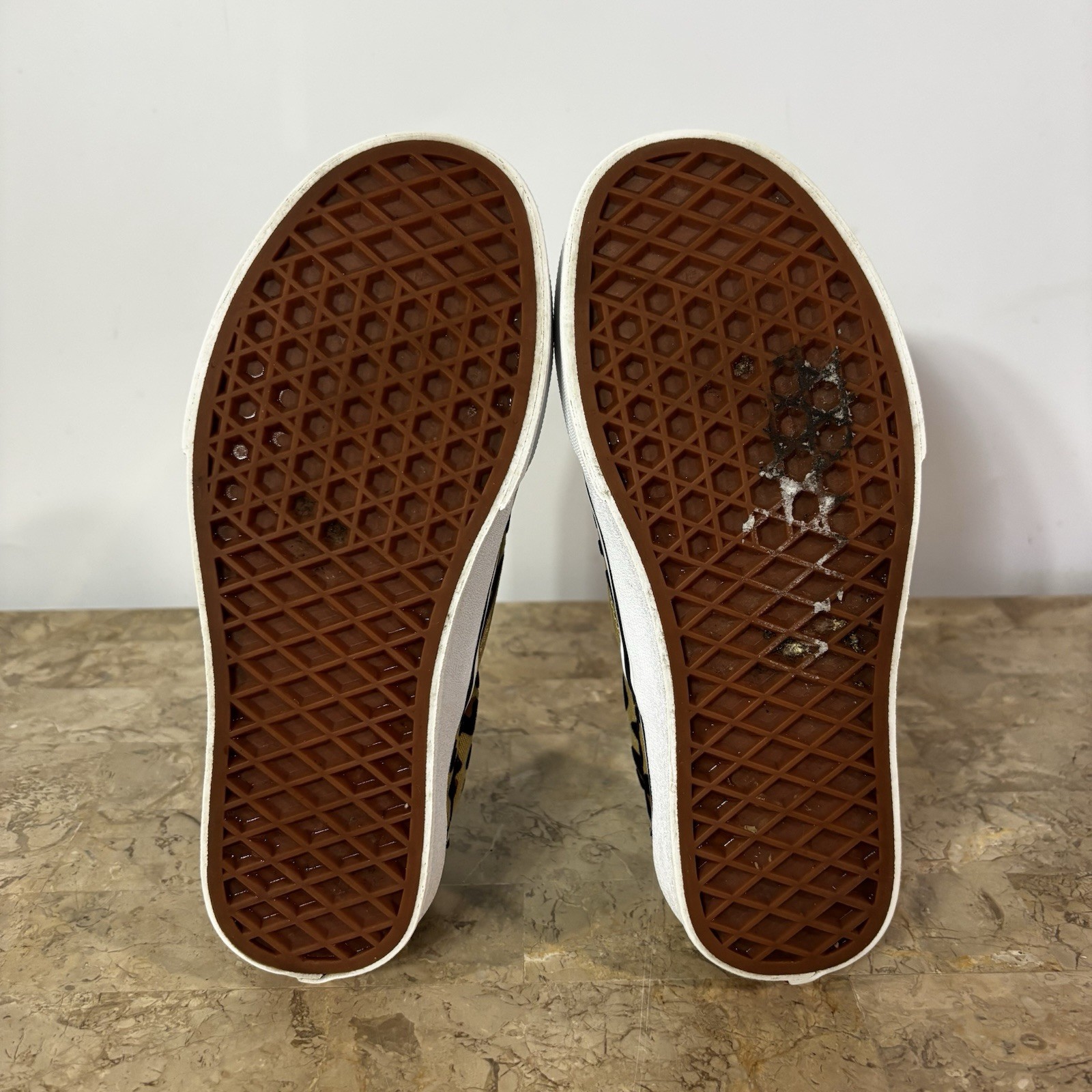 Vans Classic Slip-On Cheetah Print Canvas Skate Shoes Women Size 5 Men 3.5