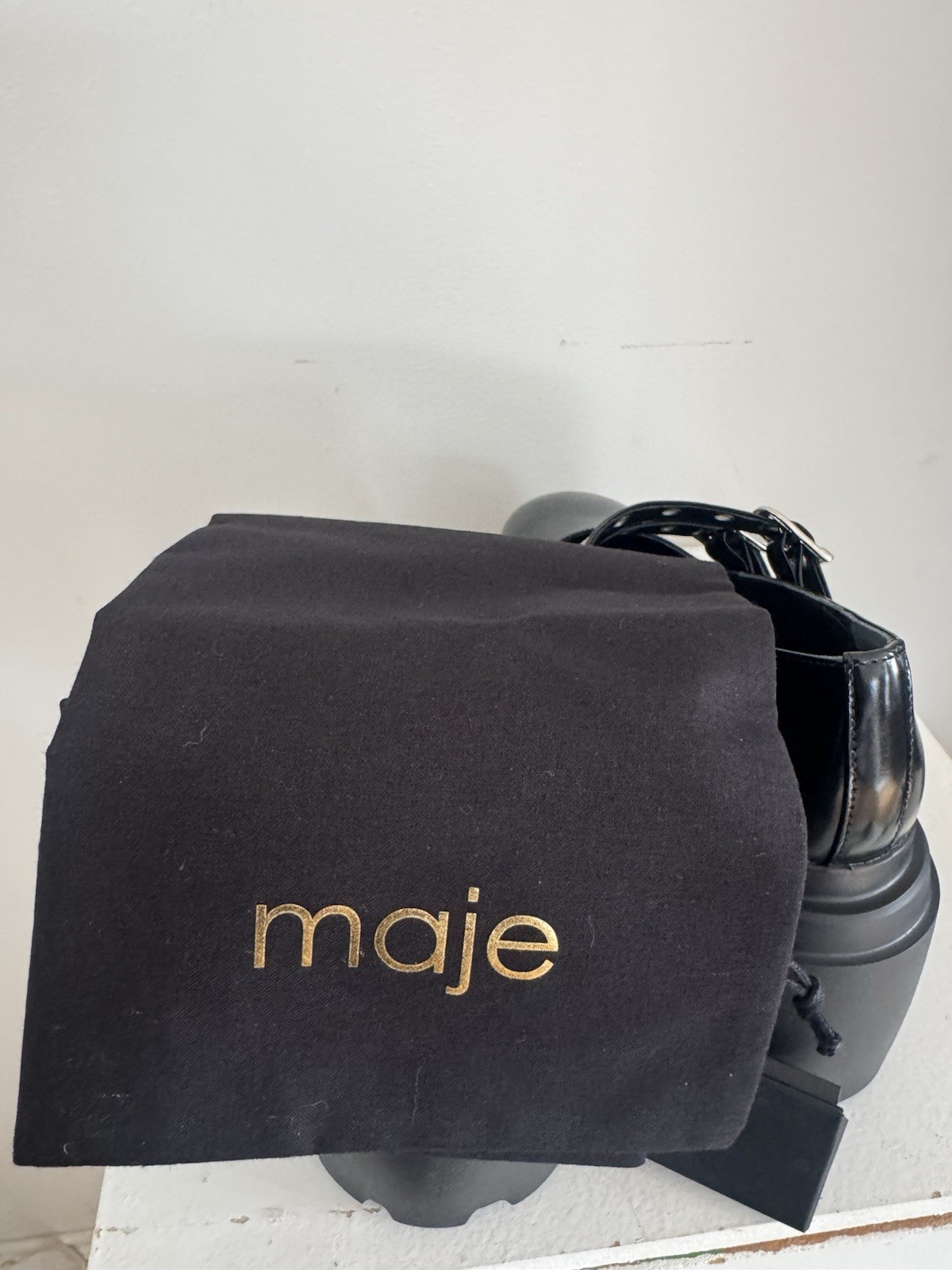 Maje Funky Eyelet Maryjane Platform Shoe Funky Eyelet Maryjane Platform Shoe