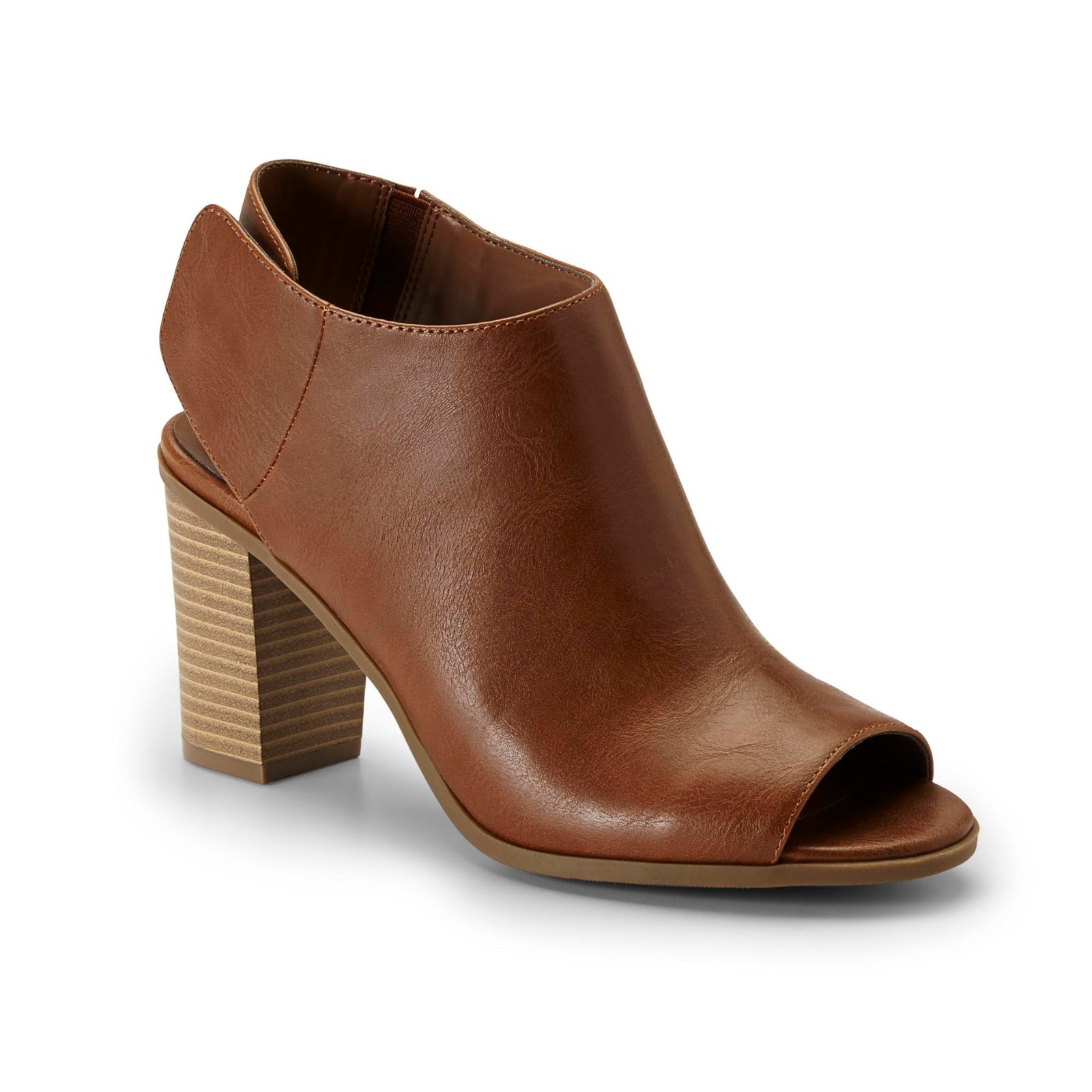 Route 66 Women’s Anya Synthetic Leather Ankle Boot – Tan/Brown Size 7M