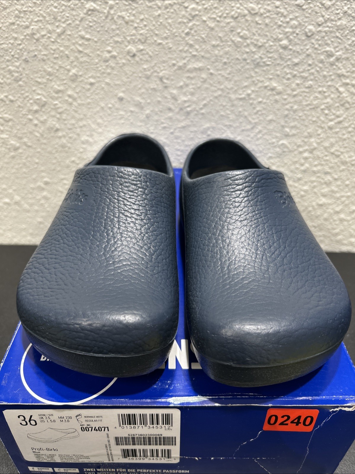 Birkenstock Profi-Birki Blue EU 36 US Women’s Size 5 Men’s Size 4