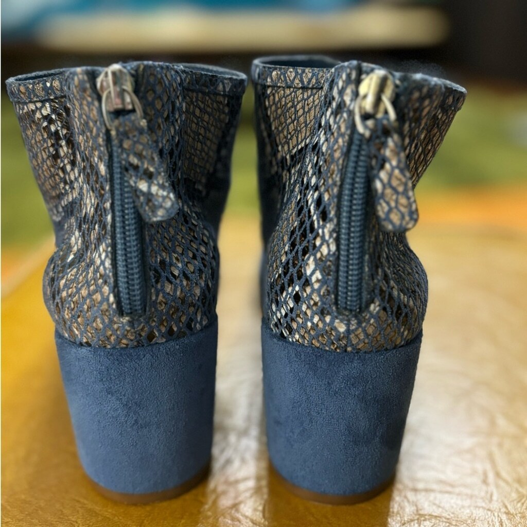 Cecilia New York blue booties