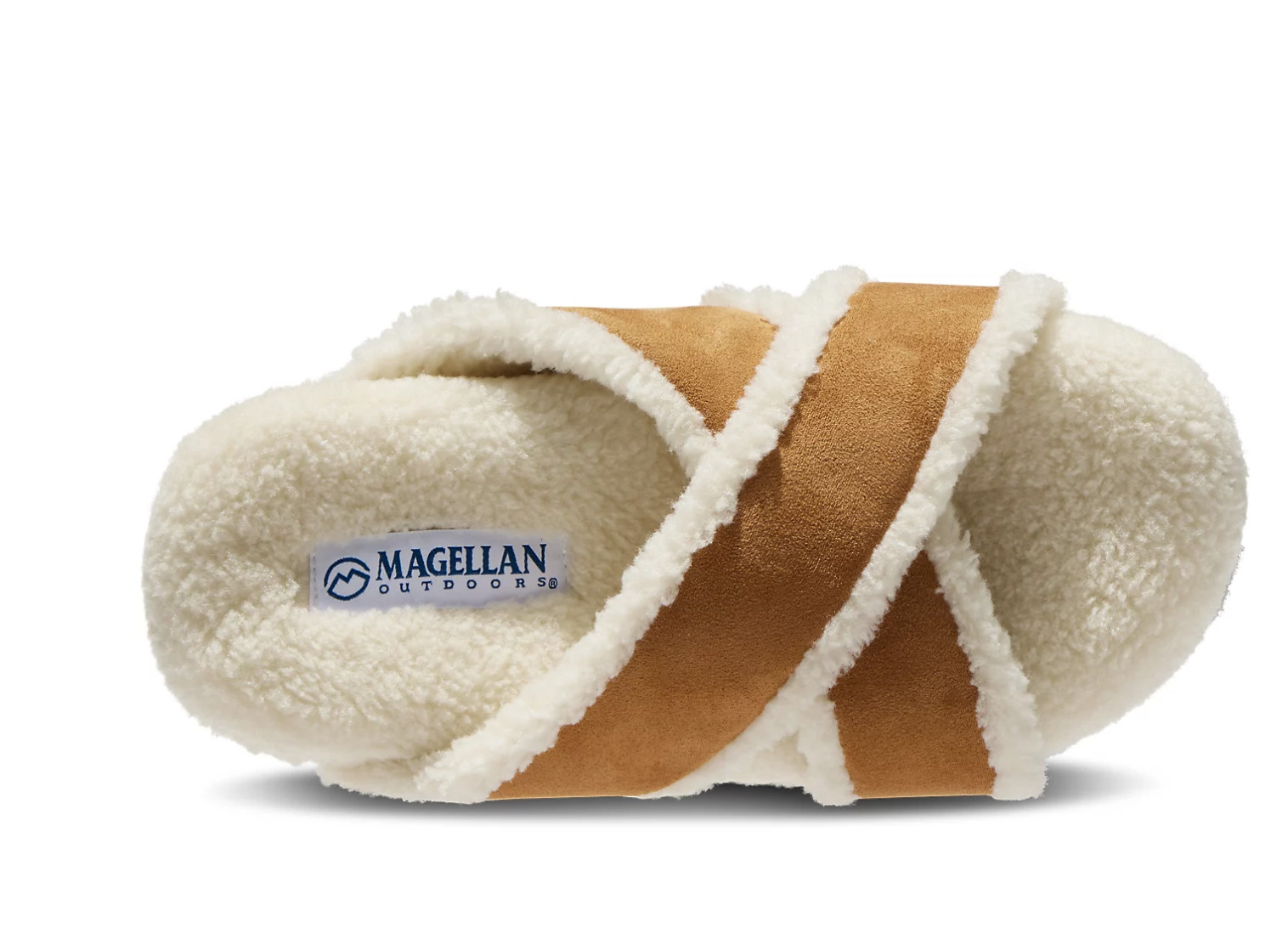 Magellan Outdoors Women’s Criss Cross Double Strap Slippers