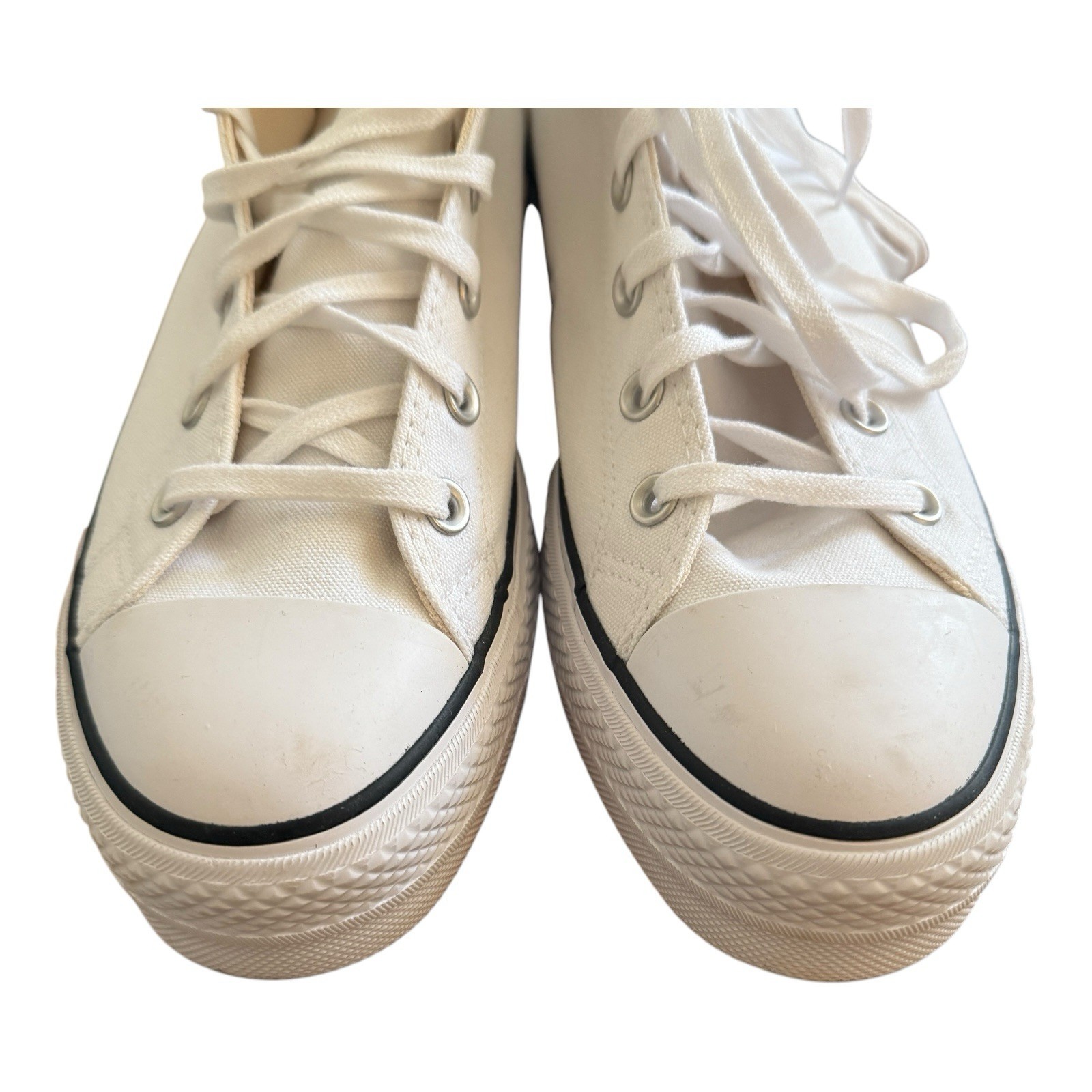 Converse Sneakers Womens Sz 10.5 Chuck Taylor All Star Lift High Canvas 560846C