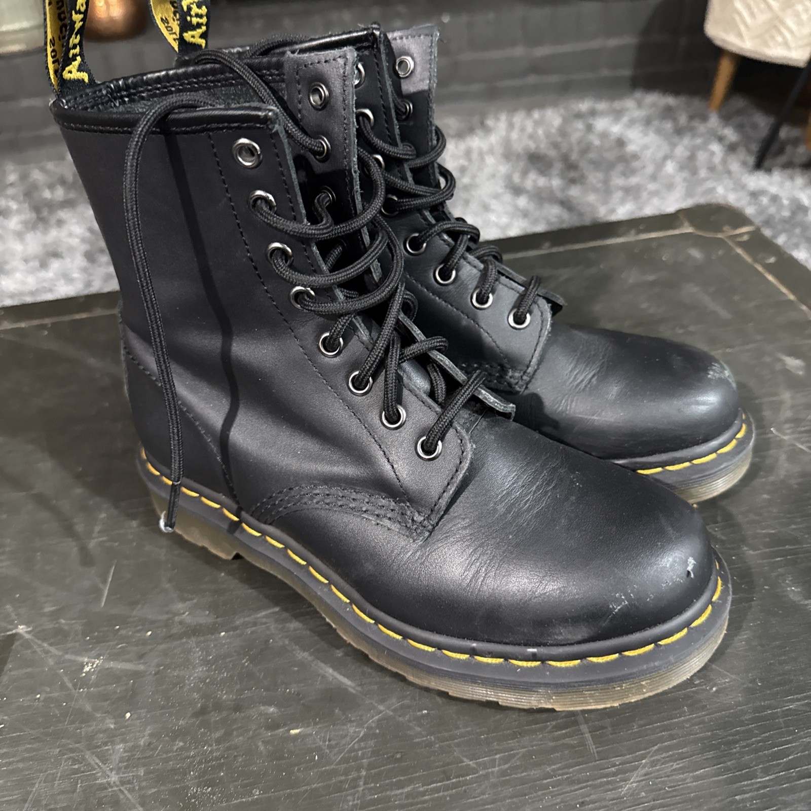 Doc Martens Women’s Boots Black Size 7, See Photos
