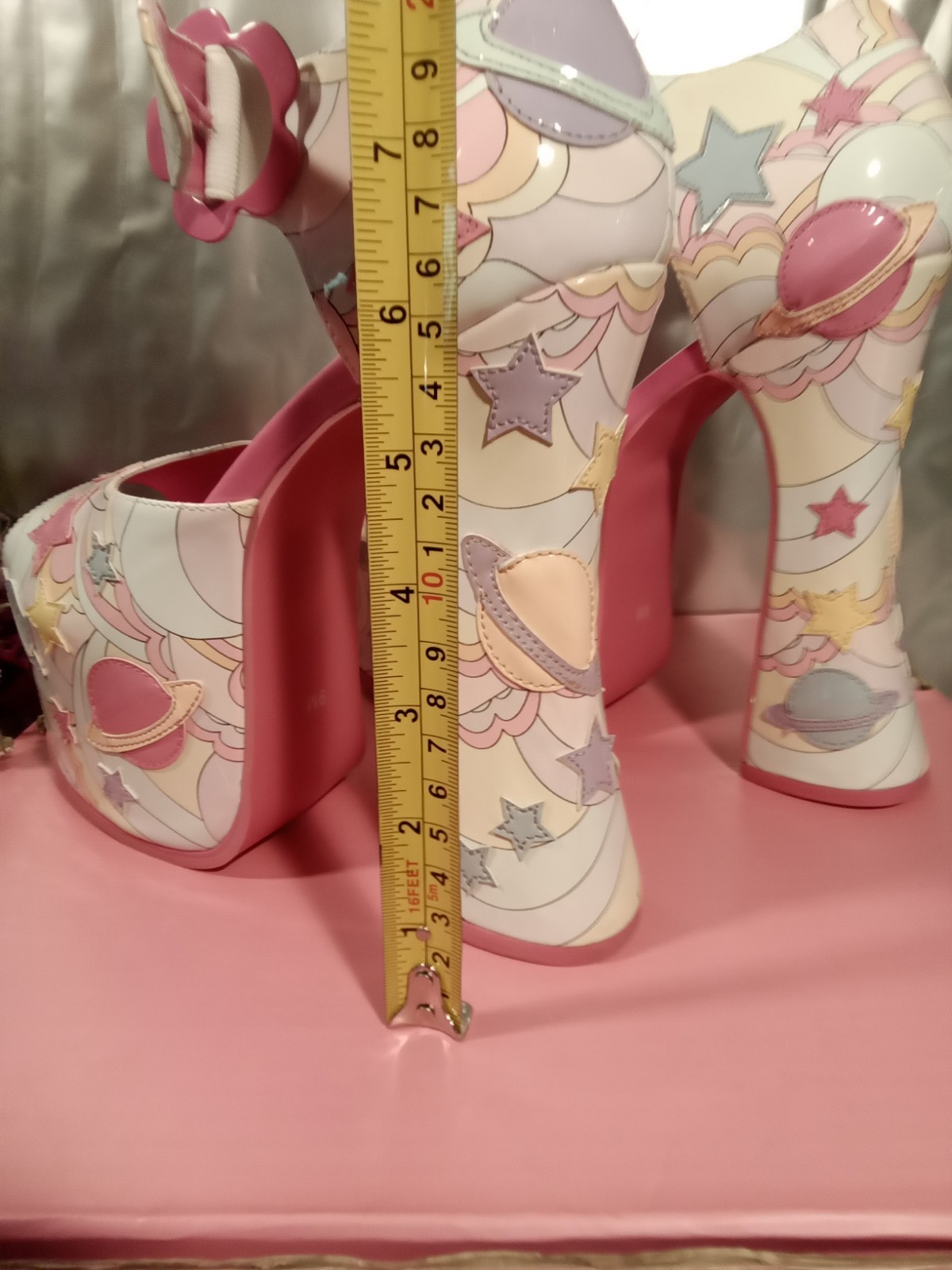 Sugar Thrillz GROOVY GALAXY Platform Heels – Size 9M ST21-138