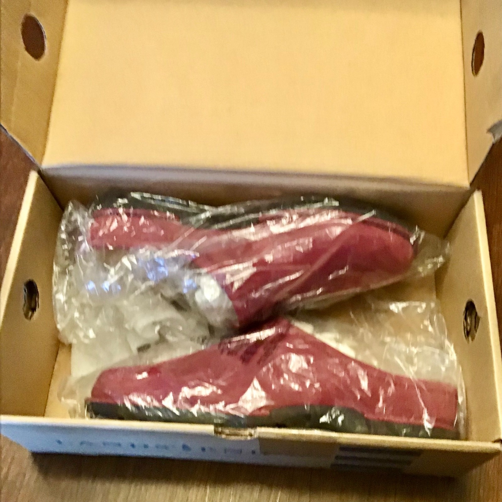 New Womens Lands End Deep Berry Red Suede Clogs Mules 8B #1938564 Style 32464