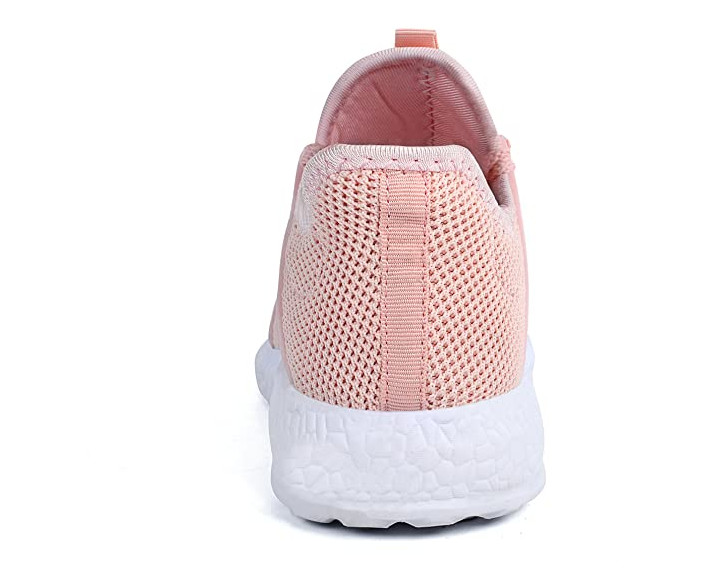 Feetmat Womens NEW Sneakers Lightweight Breathable Mesh Athletic Knitted Pink S9