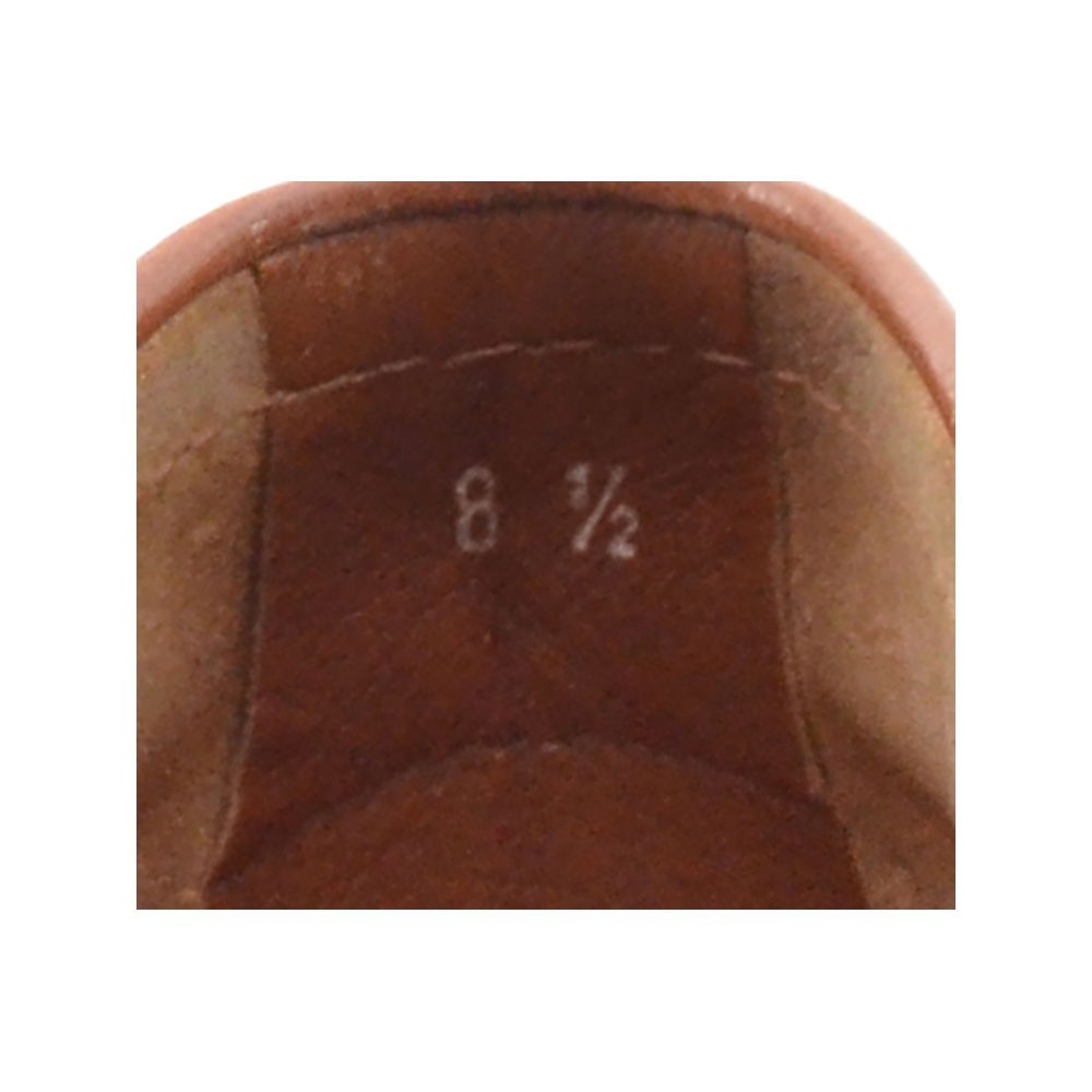 Tods Gommino Driving Loafer Womens size 8.5 M Brandy Brown Leather Slip On Shoes