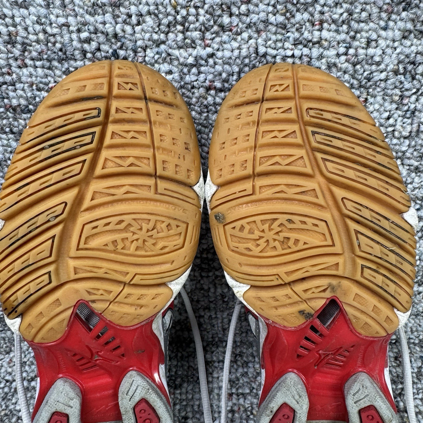 Mizuno Shoes Womens Size 8.5 Wave Bolt 4 Athletic Volleyball Red White