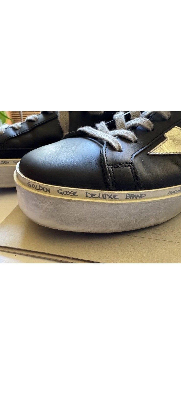 Golden Goose Black / Silver High Star Classic – Box, Bag, Authentication