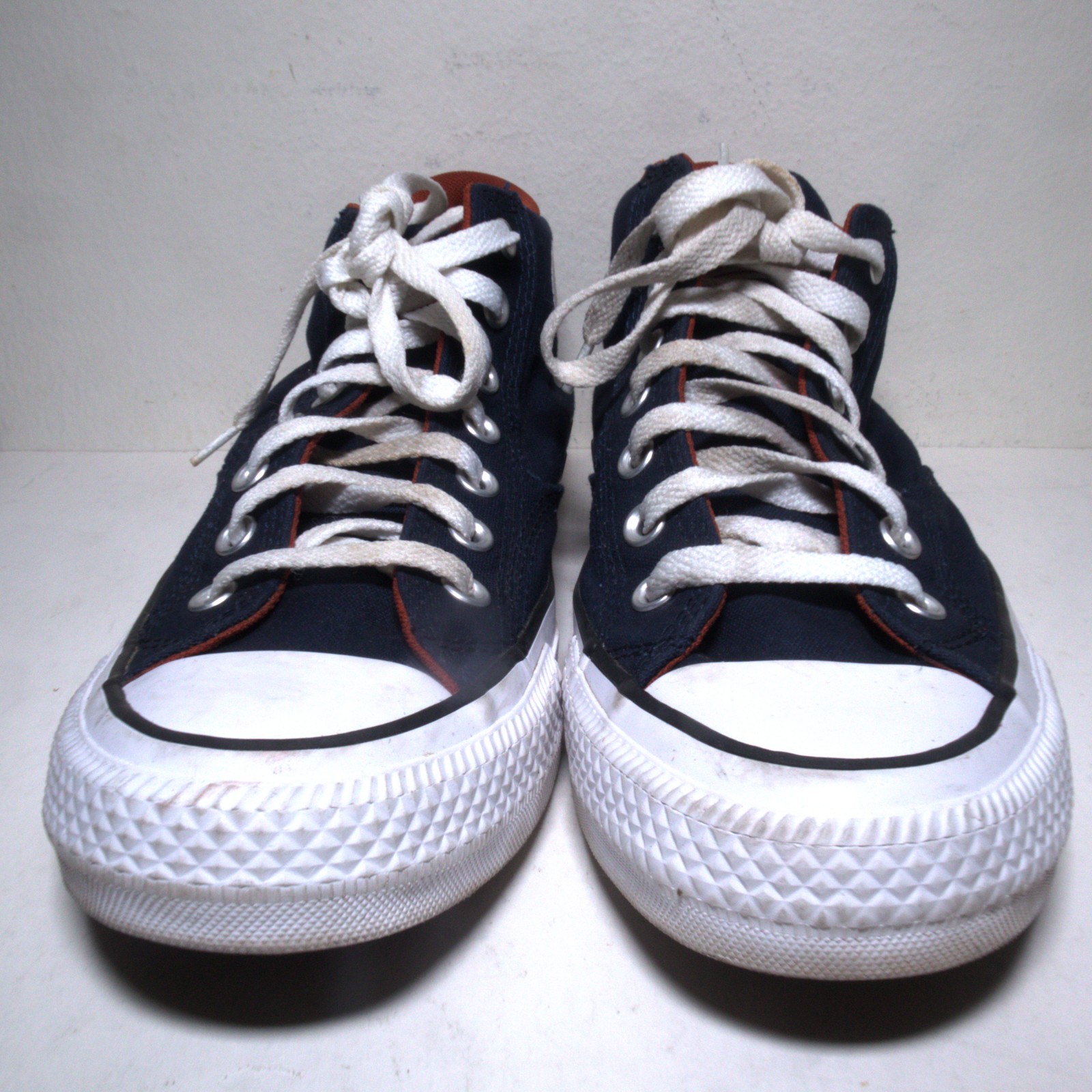 Converse Mid Top Canvas Trainers Malden Street Blue A00813F Size 8 Men, 10 Women